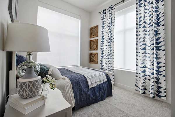 Bedroom with Window and curtains at 200 City View, Utah